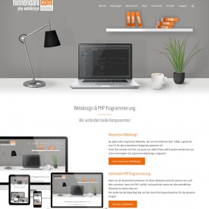 Relaunch der Webdesign Bielefeld Seite von HINNENDAHL.COM